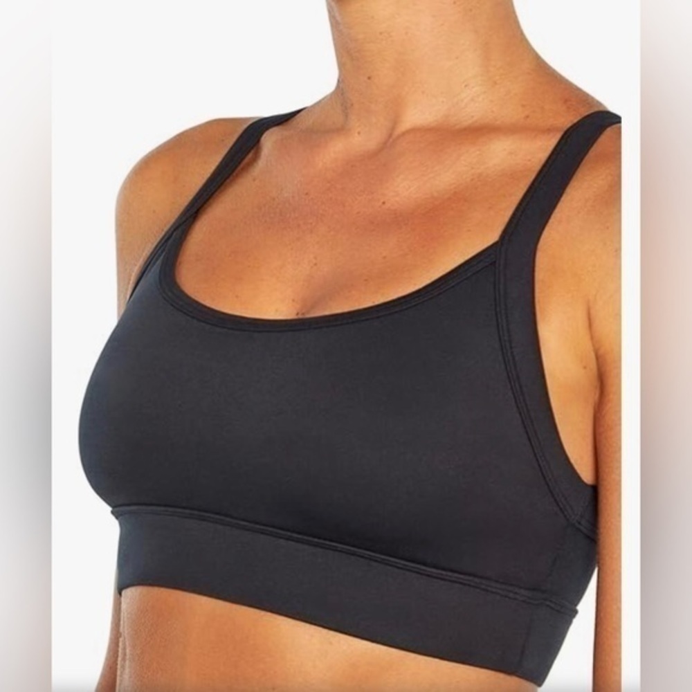 Balance collection Black athletic sports bra, size small